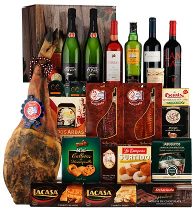 lotes denavidad con jamon